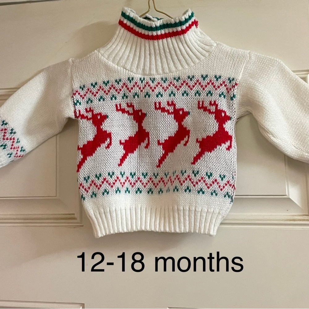 Ugly sweater Christmas 12-18 months